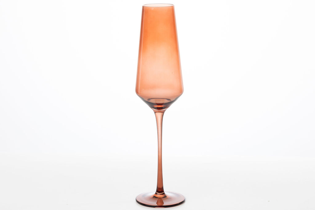 CHOCOLATE CHAMPAGNE GLASS $1.50