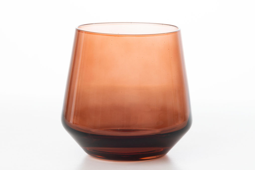 CHOCOLATE WATER GLASS $1.50