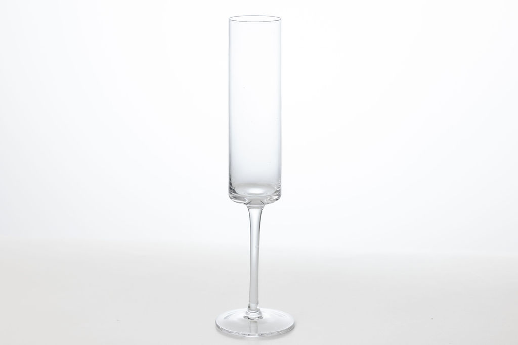 CYLINDER CHAMPAGNE GLASS $1.50