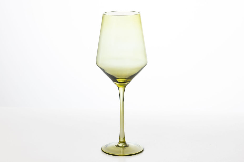 OLIVE WINE GLASS $1.50