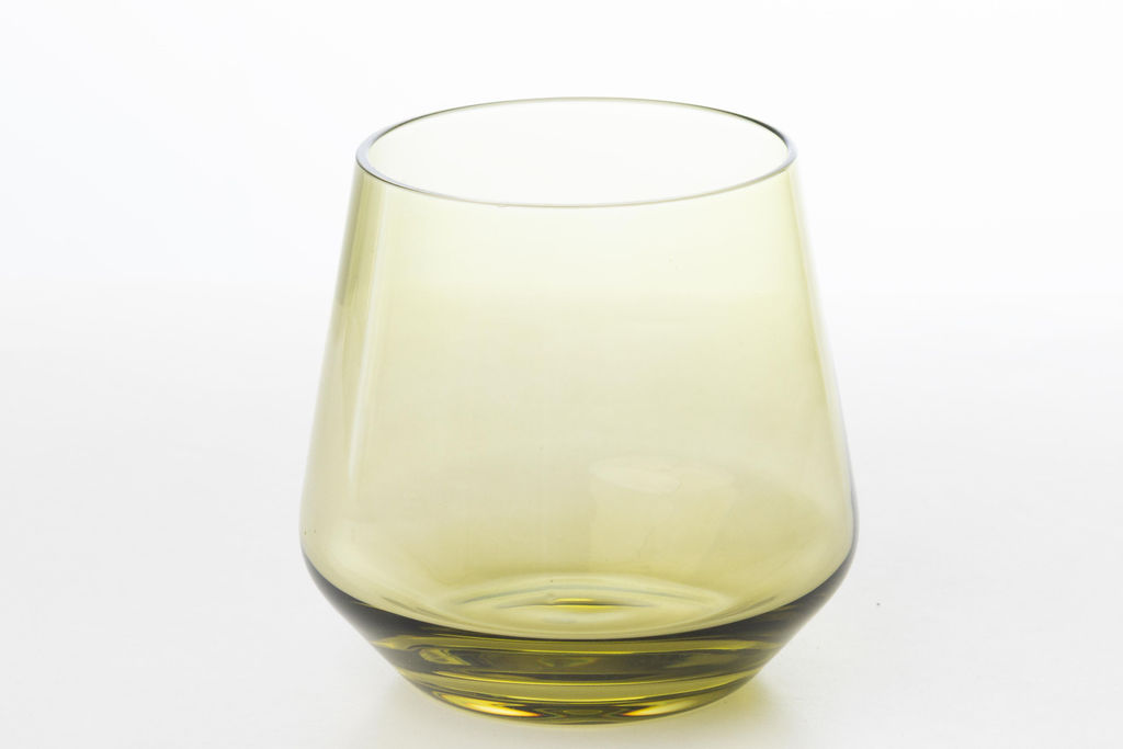 OLIVE WATER GLASS $1.50