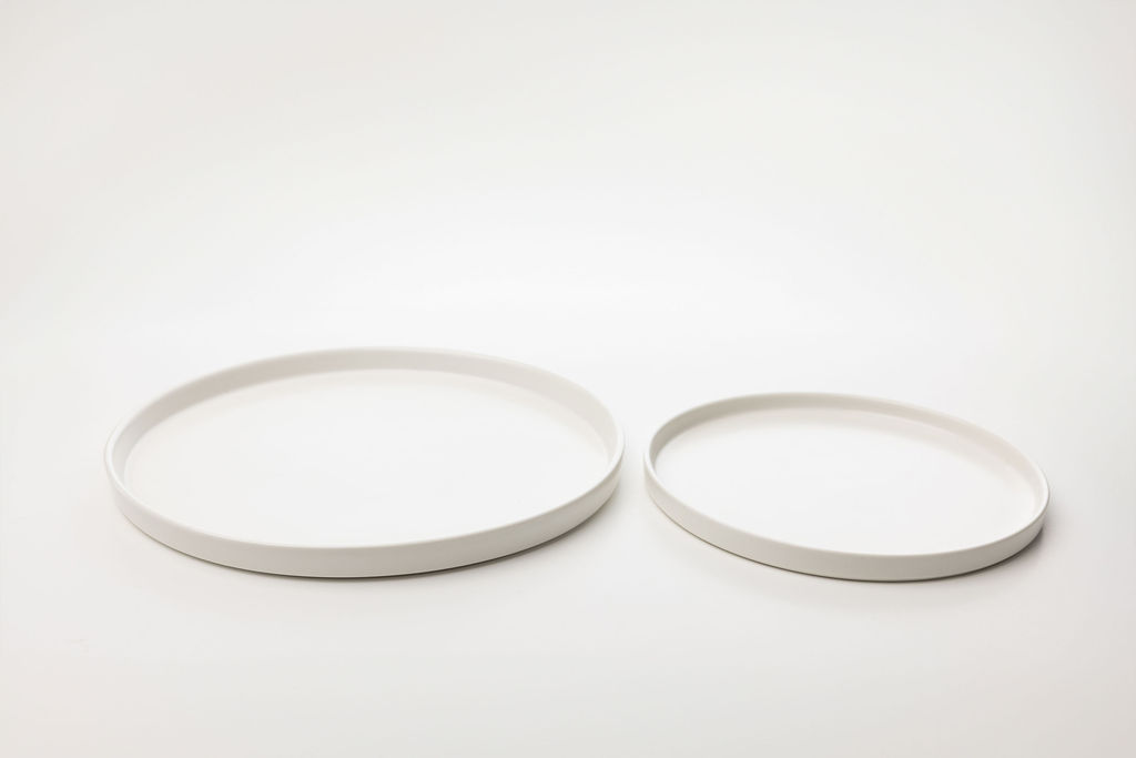 WHITE SALAD PLATE $1.70